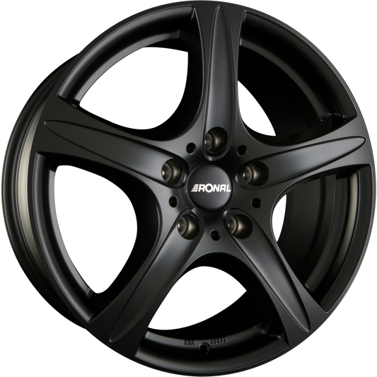 Ronal R55 SUV Mattschwarz Alufelge 9.5x20 Zoll ET55 LK 5x112 ML66.6 – Bild 2