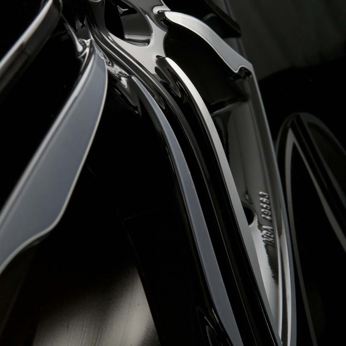 Ronal R58 Schwarz-Frontkopiert Alufelge 10x22 Zoll ET50 LK 5x127 ML71.5 – Bild 3