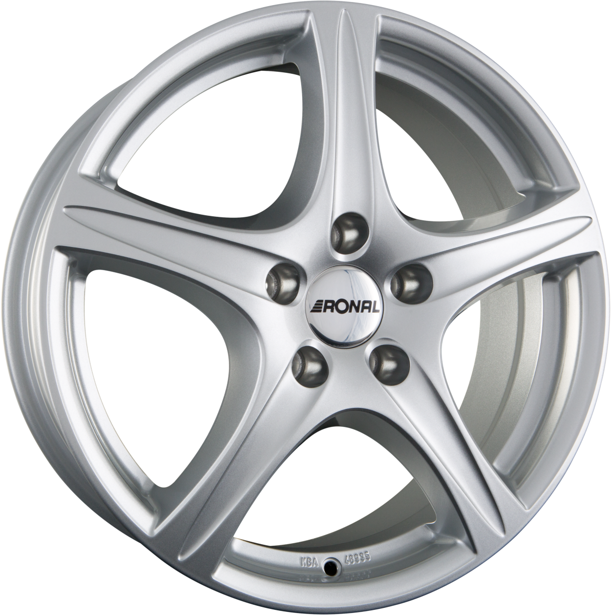 Ronal R56 Kristallsilber Alufelge 6x15 Zoll ET35 LK 4x98 ML68 – Bild 2