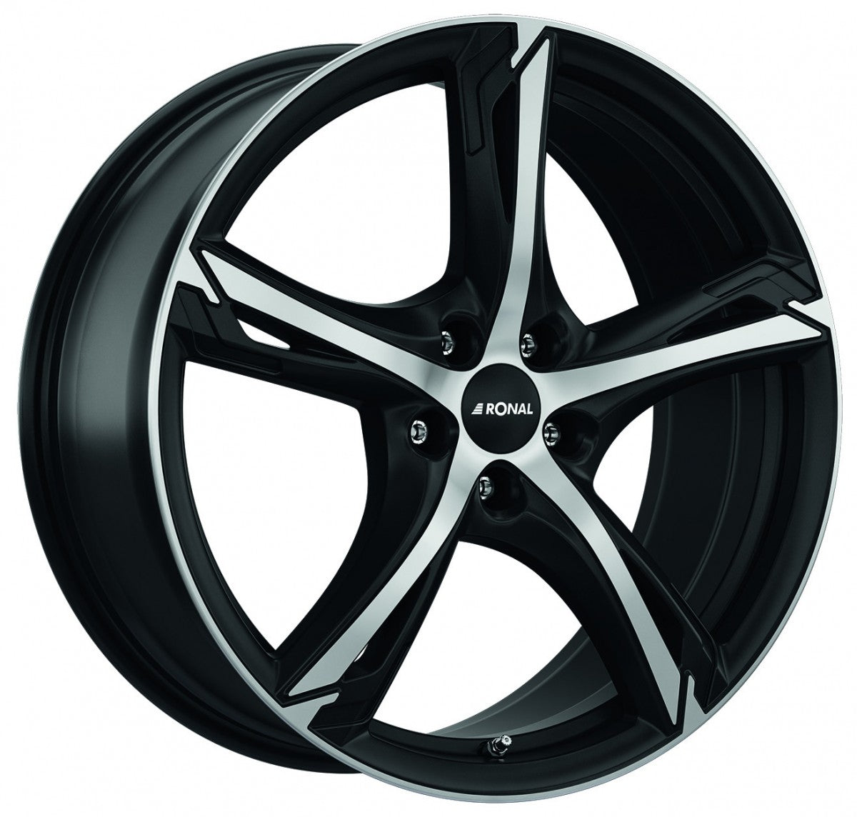 Ronal R62 jetblack-matt-frontkopiert Alufelge