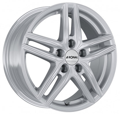 Ronal R65 silber Alufelge 7x18 Zoll ET50 LK 5x108 ML76
