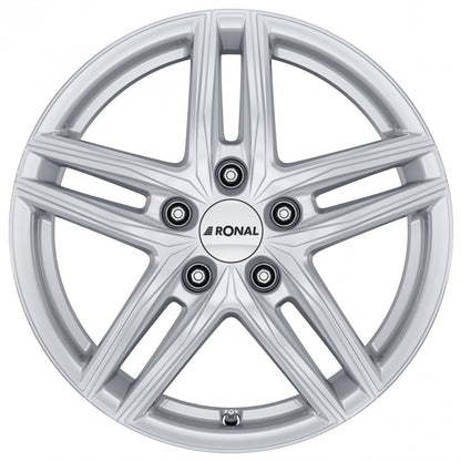 Ronal R65 silber Alufelge 7x18 Zoll ET50 LK 5x108 ML76 – Bild 2