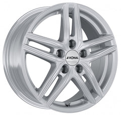 Ronal R65 silber Alufelge 7x18 Zoll ET35 LK 5x112 ML76