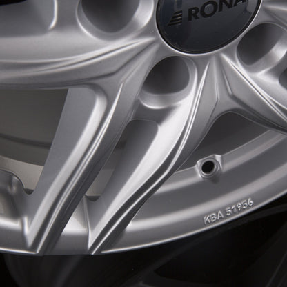 Ronal R65 Silber Alufelge 7x18 Zoll ET53 LK 5x112 ML76 – Bild 3