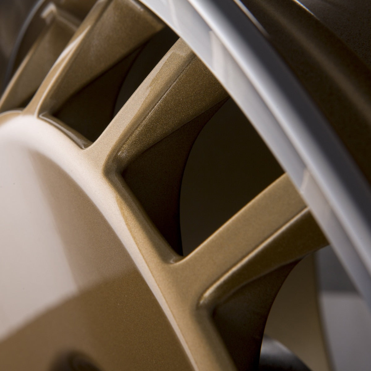 Ronal R50 Aero Racing Gold Hornpoliert Alufelge 7.5x16 Zoll ET38 LK 5x100 ML68 – Bild 2