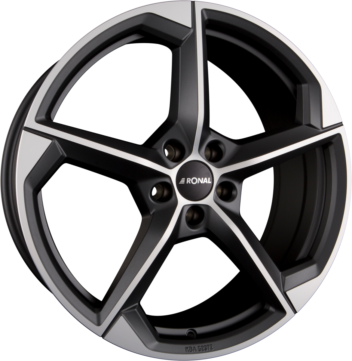 Ronal R66 Orbit Grey Matt Frontpoliert Alufelge 8.5x20 Zoll ET40 LK 5x114.3 ML82 – Bild 2