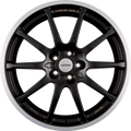 Speedline Corse SC1 Motorismo Racing Black-Matt-Hornkopiert Alufelge 8.5x20 Zoll ET49 LK 5x130 ML71.6