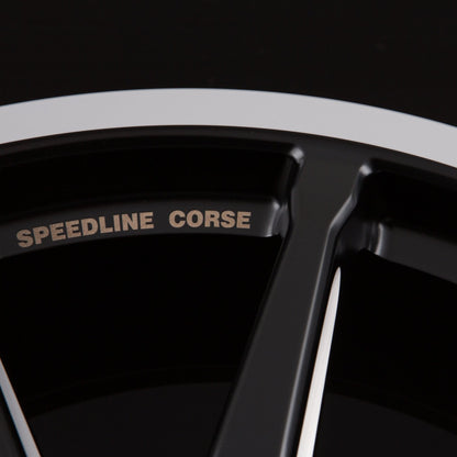 Speedline Corse SC1 Motorismo Racing Black-Matt-Hornkopiert Alufelge 10x19 Zoll ET55 LK 5x112 ML66.6 – Bild 5