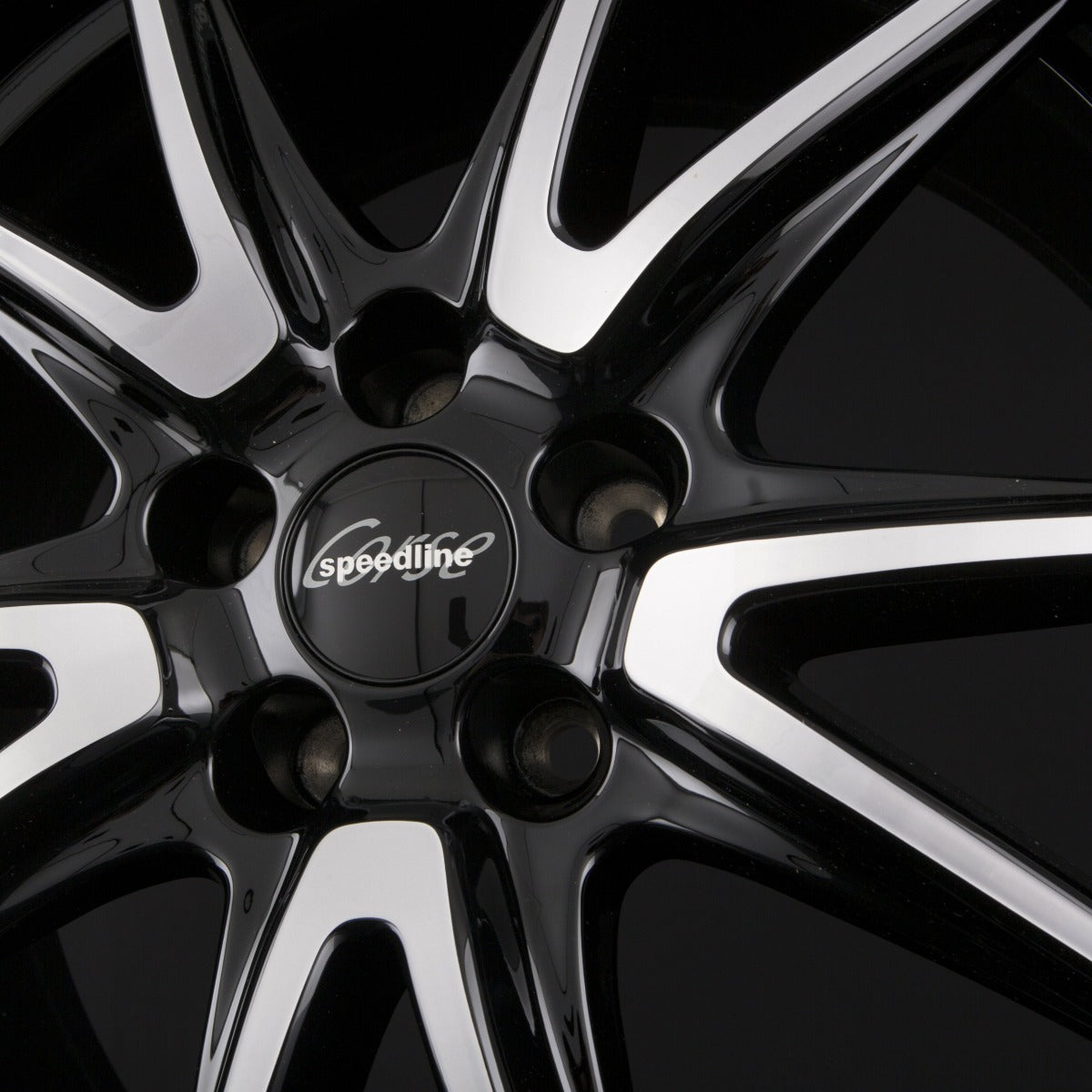 Speedline Corse SL6 Vettore Jetblack-Frontkopiert Alufelge 8.5x19 Zoll ET35 LK 5x114.3 ML82 – Bild 4