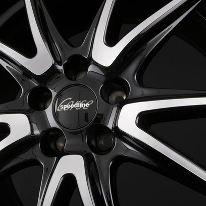 Speedline Corse SL6 Vettore Jetblack-Frontkopiert Alufelge 8.5x19 Zoll ET35 LK 5x114.3 ML82 – Bild 4