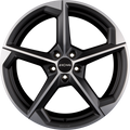 Ronal R66 Orbit Grey Matt Frontpoliert Alufelge 8x19 Zoll ET28 LK 5x112 ML76