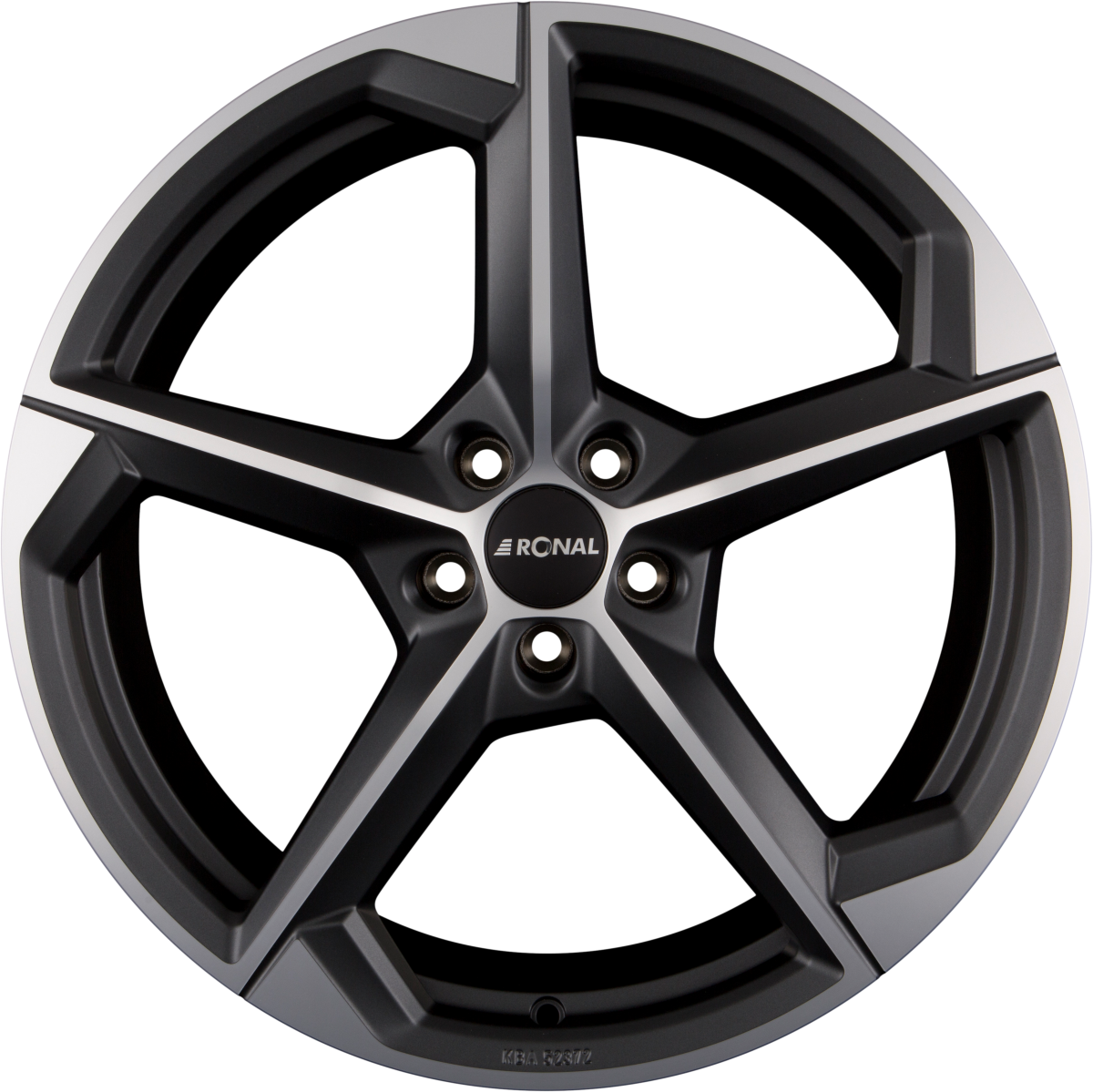 Ronal R66 Orbit Grey Matt Frontpoliert Alufelge 8x19 Zoll ET28 LK 5x112 ML76
