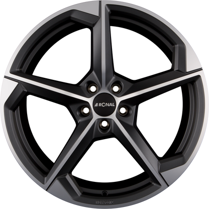 Ronal R66 Orbit Grey Matt Frontpoliert Alufelge 8x19 Zoll ET28 LK 5x112 ML76
