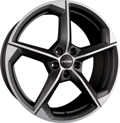 Ronal R66 Orbit Grey Matt Frontpoliert Alufelge 8x19 Zoll ET28 LK 5x112 ML76 – Bild 2