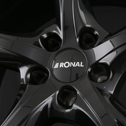 Ronal R62 Jetblack Alufelge 8x19 Zoll ET30 LK 5x112 ML66.6 – Bild 4