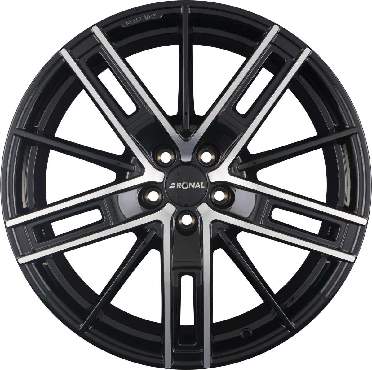 Ronal R67 Jetblack Frontkopiert Alufelge 8.5x20 Zoll ET45 LK 5x114.3 ML82