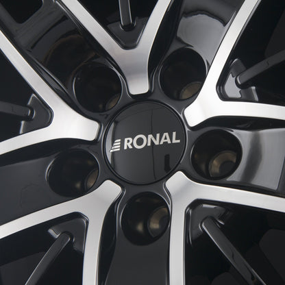 Ronal R67 Jetblack Frontkopiert Alufelge 8.5x20 Zoll ET45 LK 5x114.3 ML82 – Bild 4