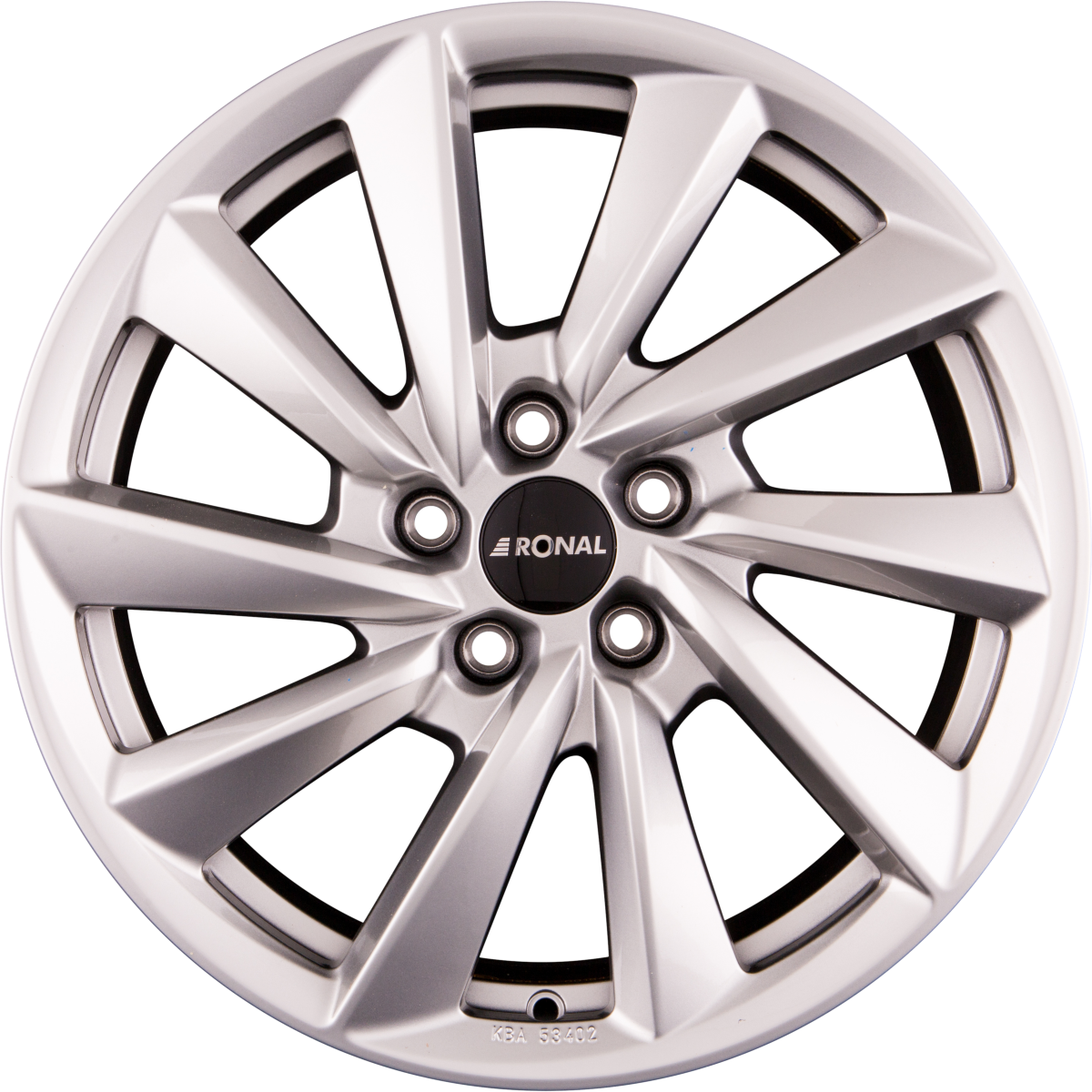 Ronal R70-BLUE Platinum Silver Alufelge 7.5x18 Zoll ET35 LK 5x114.3 ML82
