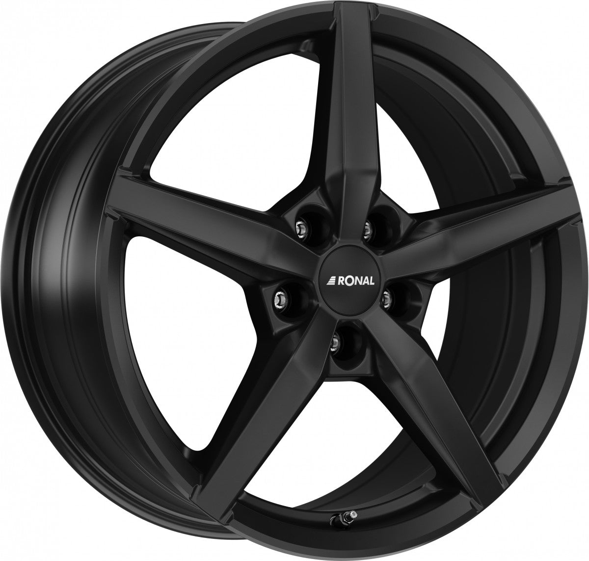 Ronal R69 jetblack-matt Alufelge 8x18 Zoll ET45 LK 5x114.3 ML76