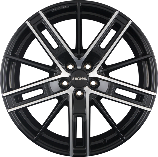 Ronal R67 Jetblack Frontkopiert Alufelge 8x19 Zoll ET54 LK 5x112 ML66.6