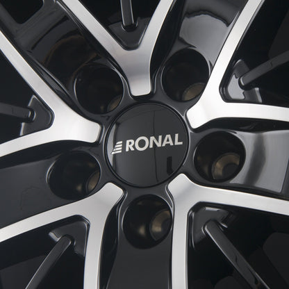 Ronal R67 Jetblack Frontkopiert Alufelge 8x19 Zoll ET54 LK 5x112 ML66.6 – Bild 4