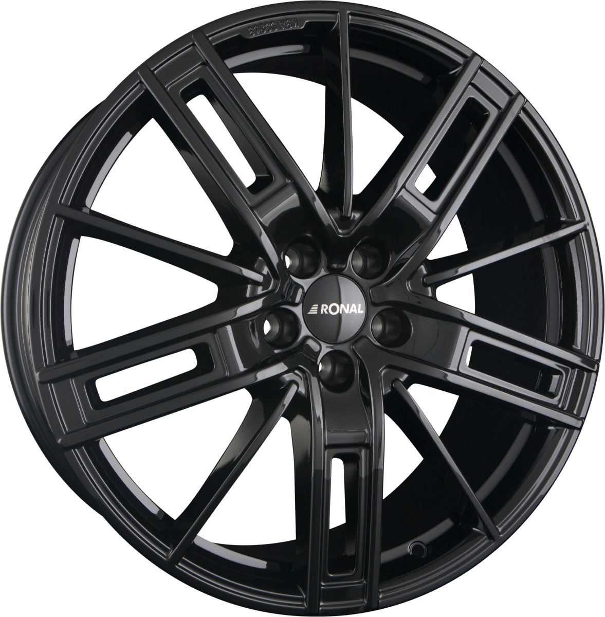 Ronal R67 Jetblack Alufelge 8x18 Zoll ET35 LK 5x112 ML76 – Bild 2