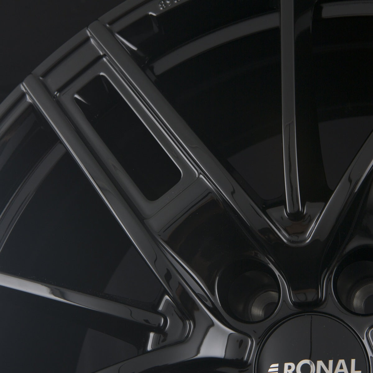 Ronal R67 Jetblack Alufelge 8x18 Zoll ET35 LK 5x112 ML76 – Bild 5