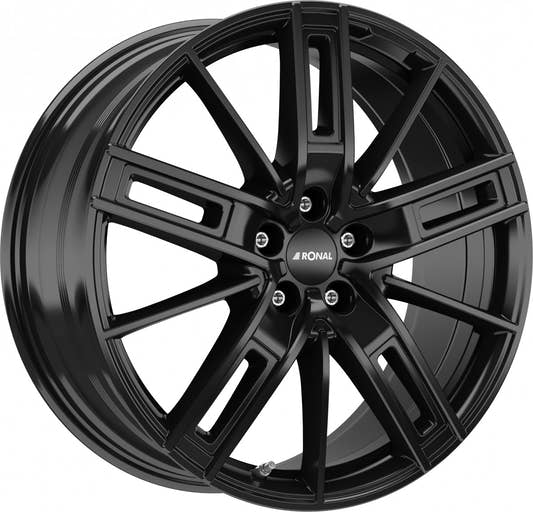 Ronal R67 jetblack Alufelge 8x18 Zoll ET40 LK 5x112 ML76
