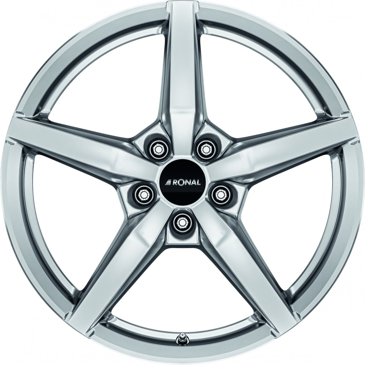 Ronal R69 platinum silber Alufelge 7.5x17 Zoll ET46 LK 5x112 ML66.5 – Bild 2