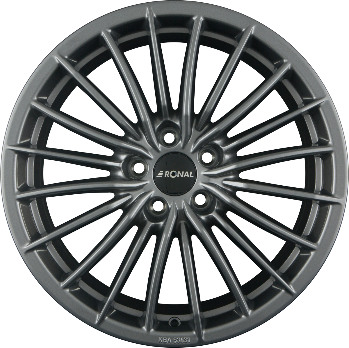 Ronal R68 Hyper Grey Alufelge 8x18 Zoll ET45 LK 5x120 ML82