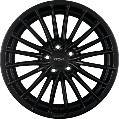Ronal R68 Jetblack Alufelge 9x18 Zoll ET52 LK 5x112 ML76