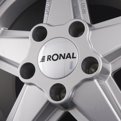 Ronal R9 Silber-Hornkopiert Alufelge 7x16 Zoll ET20 LK 5x120 ML82 – Bild 5