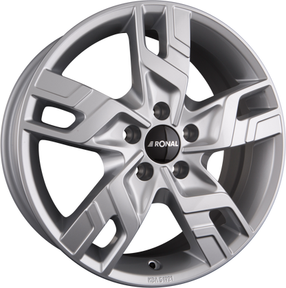 Ronal R64 Silber Alufelge 6.5x16 Zoll ET52 LK 5x112 ML76 – Bild 2