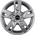 Ronal R64 Silber Alufelge 6.5x16 Zoll ET60 LK 5x118 ML71.2