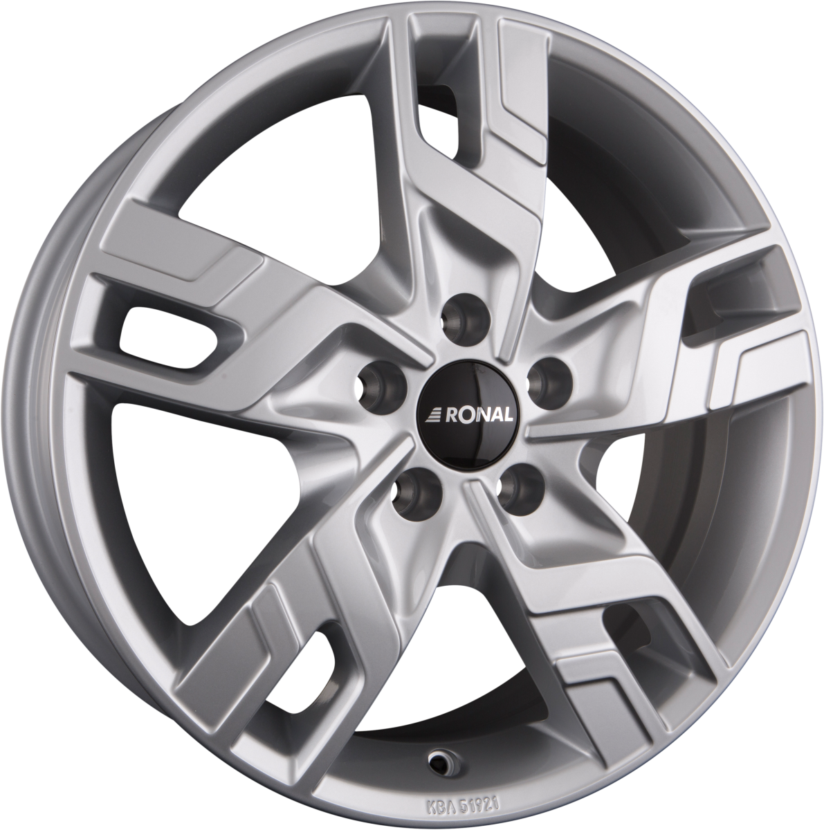 Ronal R64 Silber Alufelge 6.5x16 Zoll ET60 LK 5x118 ML71.2 – Bild 2