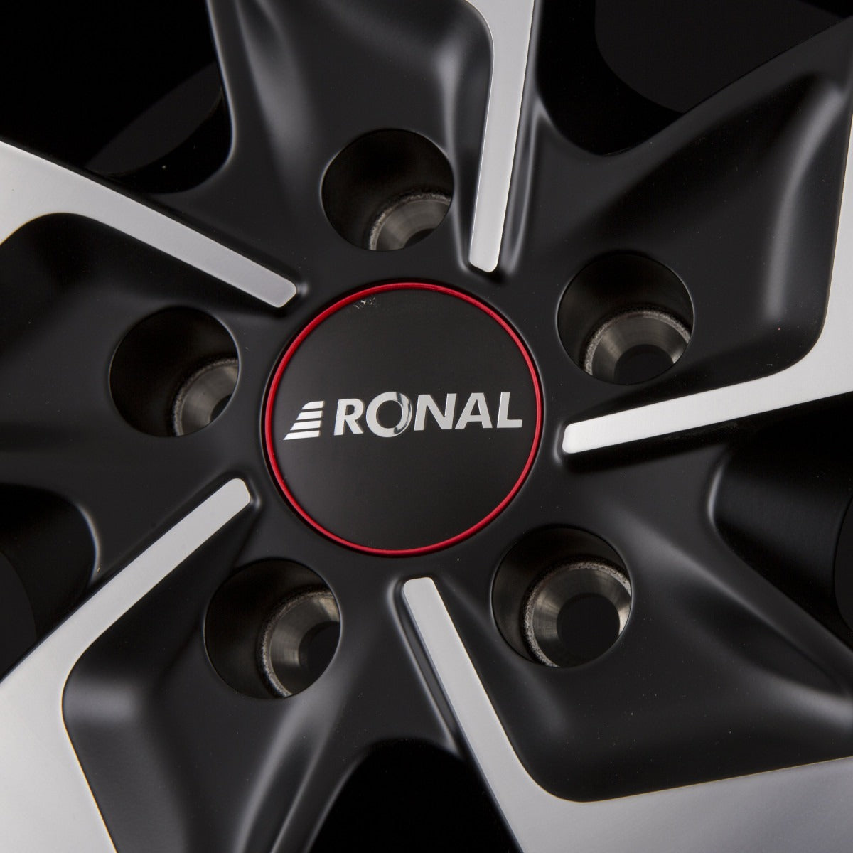 Ronal R64 Jetblack-Matt-Frontkopiert Alufelge 6.5x16 Zoll ET60 LK 5x120 ML65.1 – Bild 4