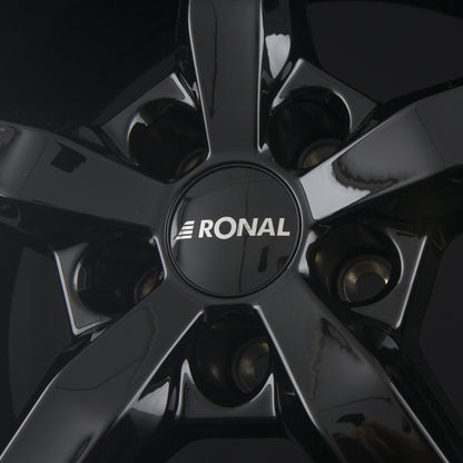 Ronal R69 Jetblack-Red Rim Alufelge 8x18 Zoll ET50 LK 5x112 ML76 – Bild 5
