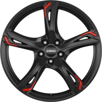 Ronal R62 Red jetblack Alufelge 8.5x20 Zoll ET30 LK 5x112 ML76 – Bild 2