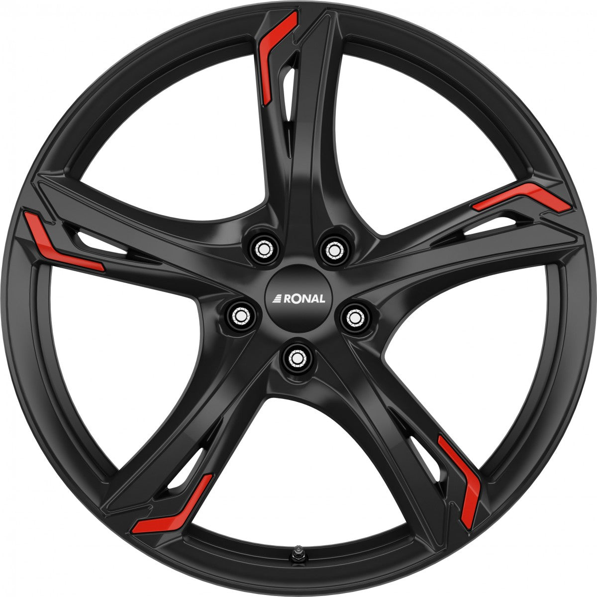 Ronal R62 Red jetblack Alufelge 7.5x18 Zoll ET45 LK 5x112 ML76 – Bild 2