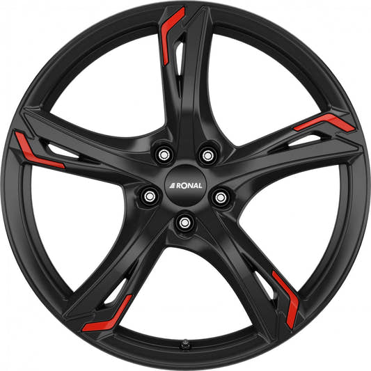 Ronal R62 Red jetblack Alufelge 7.5x18 Zoll ET50 LK 5x112 ML76 – Bild 2