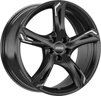 Ronal R62 Chrome jetblack Alufelge 8x19 Zoll ET40 LK 5x114.3 ML82