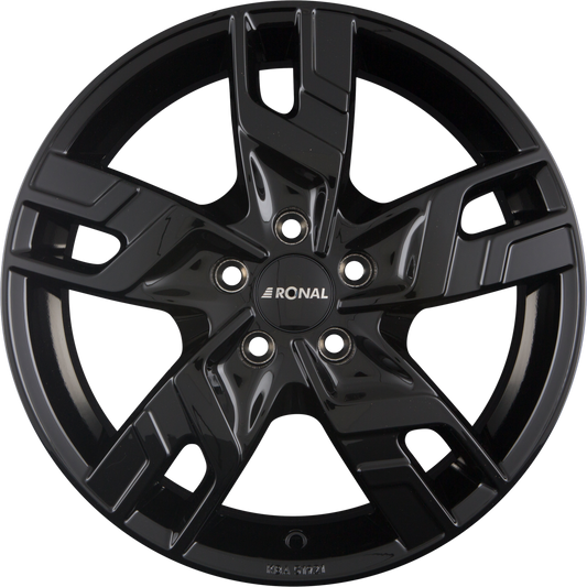 Ronal R64 Jetblack Alufelge 6.5x16 Zoll ET60 LK 5x130 ML78.1