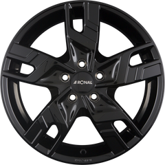 Ronal R64 Jetblack Alufelge 6.5x16 Zoll ET60 LK 5x160 ML65.1
