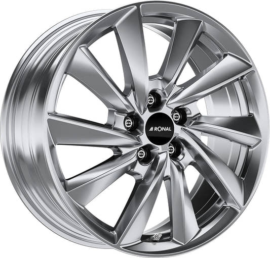 Ronal R70 platinum silber Alufelge 9x18 Zoll ET52 LK 5x112 ML66.5