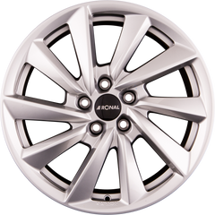 Ronal R70-BLUE Platinum Silver Alufelge 8.5x18 Zoll ET52 LK 5x112 ML66.6