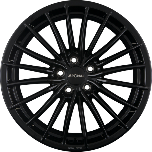 Ronal R68 Jetblack Alufelge 9.5x19 Zoll ET30 LK 5x112 ML66.6