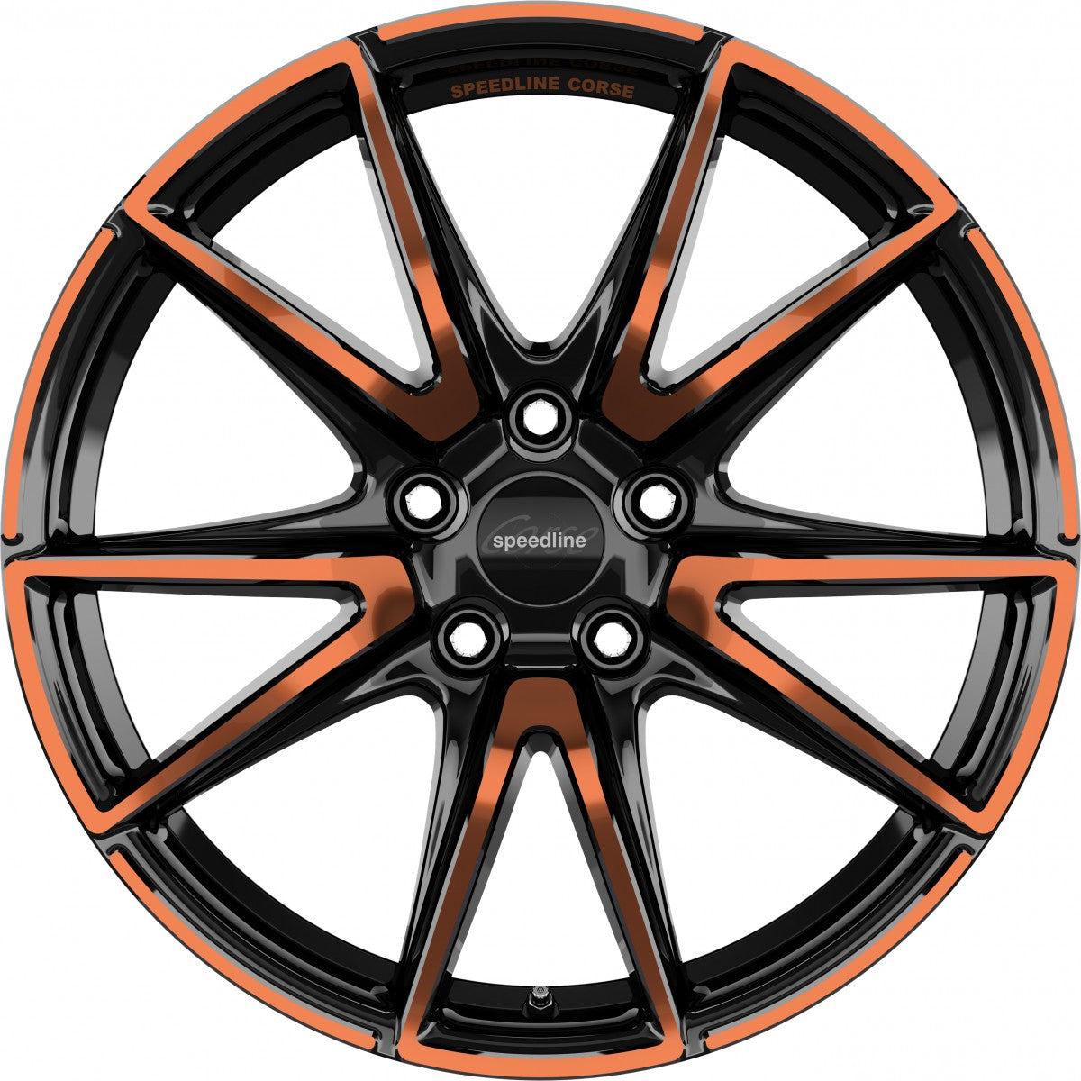 Ronal SL6 Vettore jetblack-copper matt Alufelge 8.5x19 Zoll ET35 LK 5x112 ML76 – Bild 2