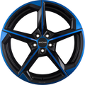 Ronal R66 Jetblack Blue Tinted Alufelge 8.5x20 Zoll ET35 LK 5x112 ML76