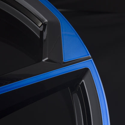Ronal R66 Jetblack Blue Tinted Alufelge 8.5x20 Zoll ET45 LK 5x112 ML76 – Bild 3