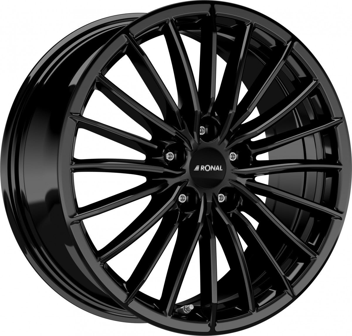 Ronal R68 jetblack Alufelge 8.5x19 Zoll ET50 LK 5x108 ML76
